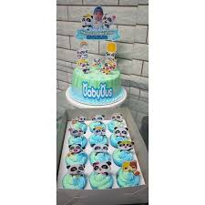Baby Bus Customized Cake And Cupcake Topper Shopee Philippines