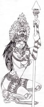 Realistic Prehistoric Plants Coloring Pages Google Search Aztec Tattoo Designs Aztec Warrior Tattoo Aztec Tattoo