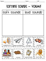 sound science unit posters vocabulary sorting activity