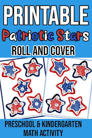 Timed test worksheets can get monotonous and boring. Patriotic Stars Roll And Cover Printable Math Game
