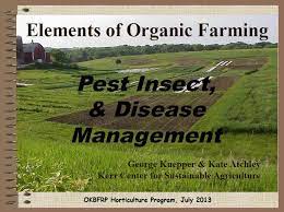 Organic farming relies on methods which combine scientific knowledge of ecology and modern technology with traditional farming practices based on naturally occurring 2003. Elements Of Organic Farming Pest Insect And Disease Management Kerr Center