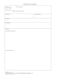 Blank Lesson Plan Template Lesson Plan For Gp Blank Blank Lesson Plan Template Lesson Plan Template Free Lesson Plan Templates