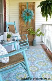 30 Rustic Spring Porch Decor Ideas To Help You Get Your Outdoor Space Ready For Spring Front Porch Decorating Porch Makeover Porch Decorating