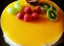 Recette Bavarois Aux Fruits De La Passion Et A La Mangue Recette Bavarois Mangue Recettes Bavaroises Bavarois