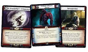 To play a living card game, players create individual decks of cards from a base game with a fixed set of cards; Legend Of The Five Rings