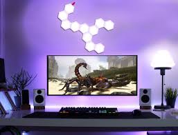 Hexagon Gaming Lights Game Room Lighting Lights Smart Lights