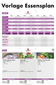 Essensplan Zum Abnehmen Vorlage Choose Your Level Essen Planer Essensplan Planer