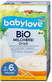 Milchbrei ist die beliebteste abendmahlzeit bei babys. Dm Babylove Bio Milchbrei Griess 600g Test Im Juli 2021 Testbericht Com