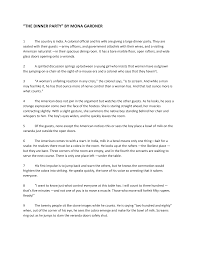 The story centers on an argument that occurs at a dinner party while events happening during the argument counter claims being made. Https Learn K20center Ou Edu Lesson 487 The 20dinner 20party Pdf Rev 1923