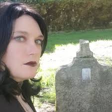 Cemetery in mist, final resting place of great grandparents