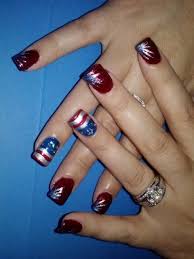 Try our memorial day inspired nail art. Pin By The Polish Obsessed On Memorial Day Nail Art Patriotic Nails Design Popular Nail Designs Blue Nail Art Designs