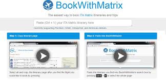 Bookwithmatrix Book Flight Options Found On Ita Matrix