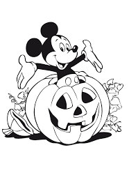 Disney Dibujos De Halloween Para Colorear