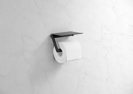 The tissue paper especially can give great appearance in toilets. Toilet Roll Holder With Shelf From Hewi