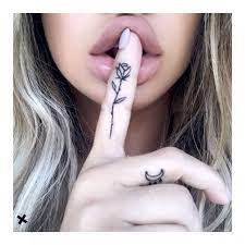 Hand Tattoos Cute Finger Rose Tattoo Tattoos Small Hand Tattoos