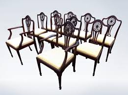 Baa2041) is available at hickory furniture mart in hickory, nc and nationwide. Set 10 Georgian Hepplewhite Dining Chairs With Carvers