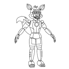 1 summary 2 plot 3. Trends For Fnaf Funtime Foxy Coloring Pages Sugar And Spice
