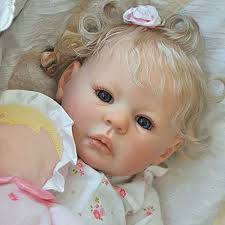 22Inch Reborn Doll Kits Baby Olivia Doll Parts DIY Unfinished Doll Parts  Realistic DIY Reborn Dolls