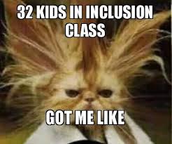 32 Kids In Inclusion Class Got Me Like Make A Meme Friday Humor Tgif Funny Funny Pictures