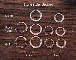 Daith Piercing Small Hoop Earring Daith Earring Tiny Gold Hoop Earring Septum Ring Septum Piercing Rook Piercing Zircon Hoop Earrings Small Circle Earrings Studs Daith Earrings