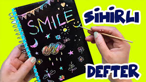 Okula Donus Sihirli Defter Kendin Yap Oyuncak Hediye Tv Okula Donus Defter Okul Malzemeleri