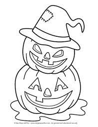 Have the kids take some time out from the candy to quiet down and color these halloween coloring pages (we've added one for the day of the dead too). Halloween Coloring Pages Easy Peasy And Fun