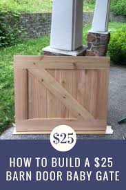 Wie Man Ein Scheunentur Baby Tor Fur 25 Usd Baut Scheunentor Diy Diy Tur Schutzgitter Treppe