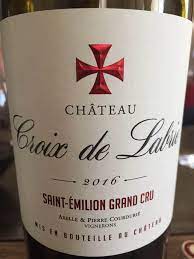 Château Croix de Labrie 2016 – Saint-Emilion Grand Cru | Vertdevin