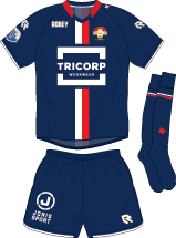 Willem ii play in a red, white and blue striped home shirt. Willem Ii Tilburg 2