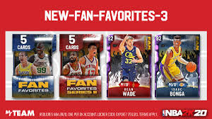 Check spelling or type a new query. Nba 2k21 Myteam On Twitter Locker Code Use This Code For A Chance At Amy Isaac Bonga Evo Amy Dean Wade Fan Favorites Series I Pack Or A Fan Favorites Series