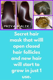 Secret Hair Mask That Willl Open Closed Hair Follicles And New Hair Will Start To Grow In Just 1 Use Today In This Post I A Hair Follicle Hair Mask Henna Hair