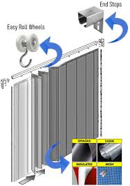 Trailer Curtains For Door