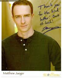 Matthew Jaeger autograph collection entry at StarTiger