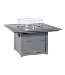 This nuu garden gas fire table provides warmththis nuu garden gas fire table provides warmth and comfort outside all year long. All Weather 42 Square Fire Pit Table At L L Bean