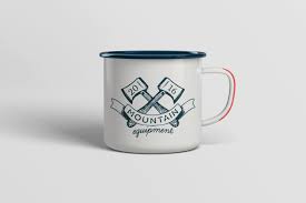 Enamel Mug Tin Cup Mockup By Goner13 On Envato Elements Mugs Mockup Tin