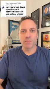 What’s the difference between an essay and a story?