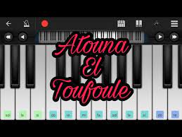 Atouna El Toufoule Perfect Piano Youtube
