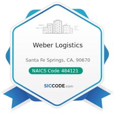 Weber logistics santa fe springs. Weber Logistics Zip 90670 Naics 484121 Sic 4213