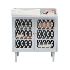 Cam Cam Copenhagen Harlequin Changing Table Grey In 2020 Baby Changing Tables Nursery Shelves Adjustable Shelving