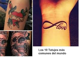Estos Son Los 10 Tatuajes Mas Comunes Del Mundo Arte Feed