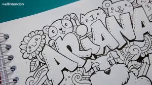 Our mission is to empower artists with the techniques, knowledge, ideas, and inspirations that help ignite their visions and bring them to life. How To Draw Your Name In Doodle Ariana Graffiti Sketch Youtube