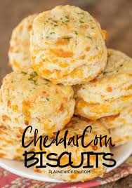Plain Chicken Yummy Biscuits Corn Biscuit Recipe Biscuit Recipe