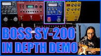 BOSS SY-200 | IN DEPTH DEMO | HOW I USE THE SY-200?