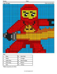 Megapixel Coloring Coloring Squared Coloring Pages Math Coloring Pixel Art