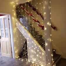 Solar led lights are now arguably more common than their electric or battery powered counterparts. Buy Le 306 Led Curtain Lights For Bedroom Wall Window Hanging Fairy String Lights For Wedding Backdrop Patio Birthday Party Plug In Indoor Outdoor Decorative Dangling Vertical Twinkle Lights 10x10 Ft Online