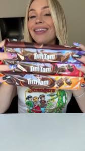 Trying my first Tim Tams! #timtam #australiancookies #australianchocolate  #tastetest #candyreview #cookiereview
