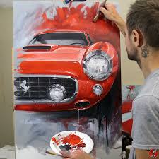 Check spelling or type a new query. Ferrari 250 Gt Oil Painting Wip By Pinstripechris On Deviantart
