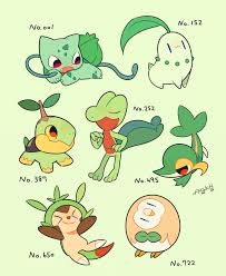 grass starter pokemon ポケモン漫画 フシギダネ ポケモン 御三家