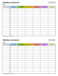 Universal Monday To Friday 9 5 Template In 2020 Weekly Calendar Template Excel Calendar Template Calendar Template