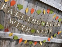 Falling In Love Banner Fall Baby Shower Fall By Savoreachsecond Fall Baby Shower Themes Baby Shower Fall Baby Shower Pumpkin